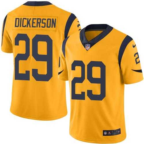 Nike Men & Women & Youth Rams 29 Eric Dickerson Yellow Limited Color Rush Jersey,We sell and wholesale Nike Men & Women & Youth Rams 29 Eric Dickerson Yellow Limited Color Rush Jersey on line form chian!